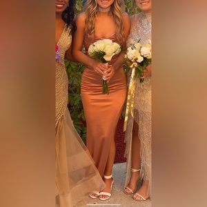 Silk/Satin Prom Dress